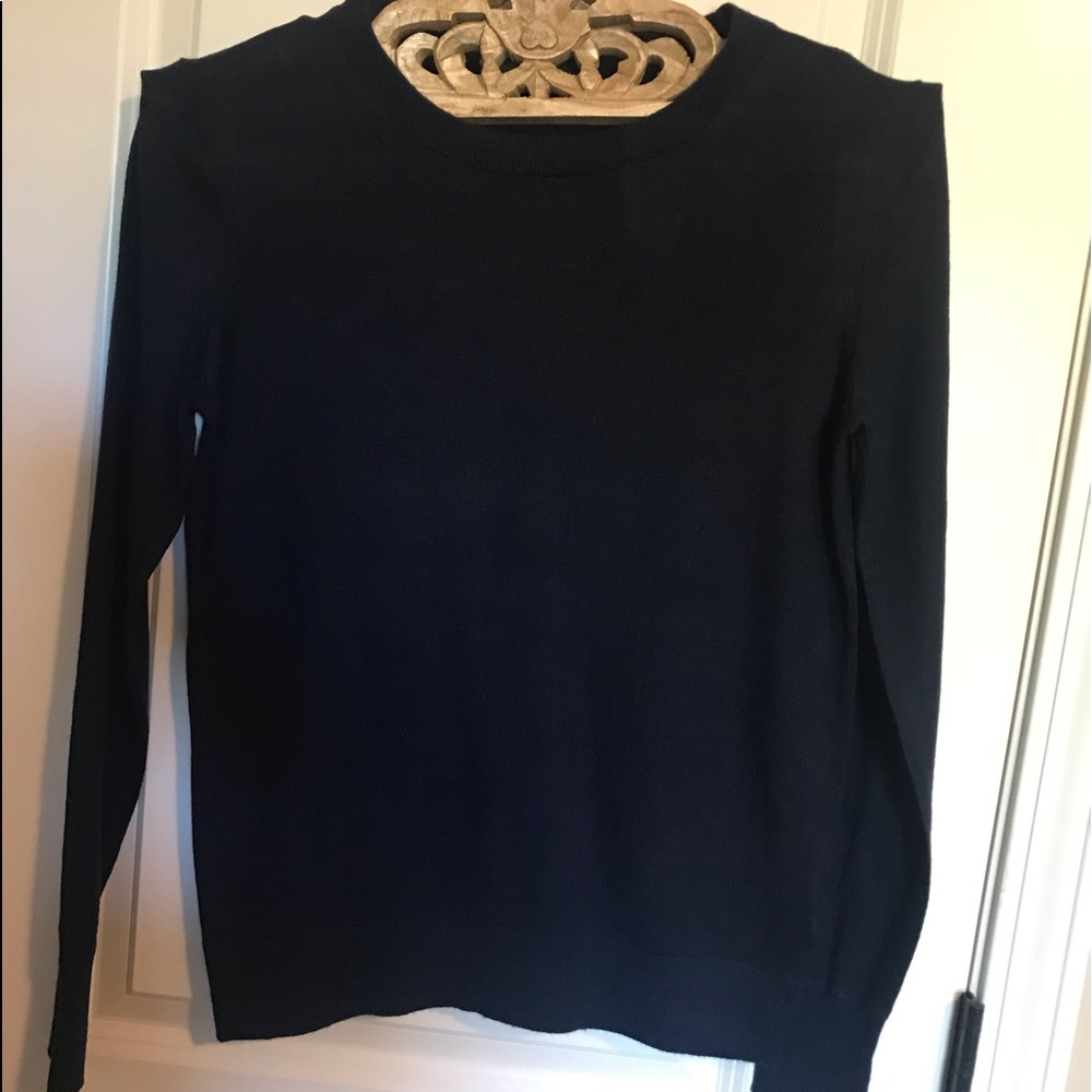 Banana Republic Merino navy sweater